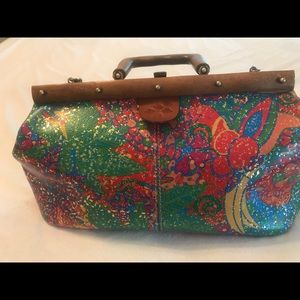 Leather Patricia Nash handbag!!
